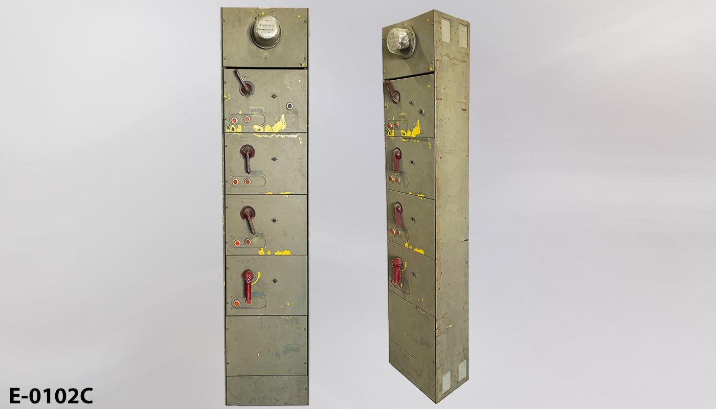 Electric panel, stock number E-0102c