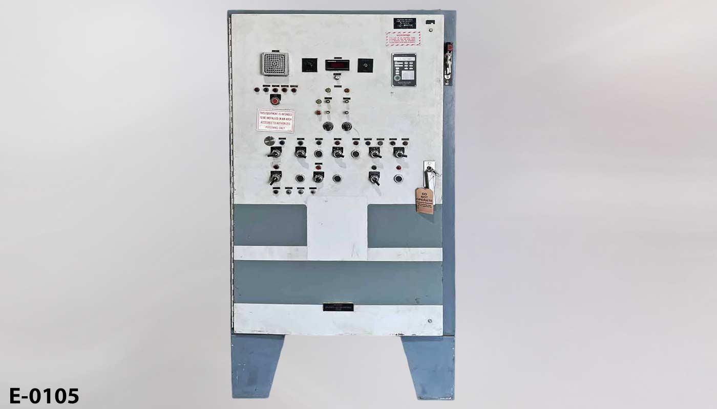Electronic control console, stock number E-0105