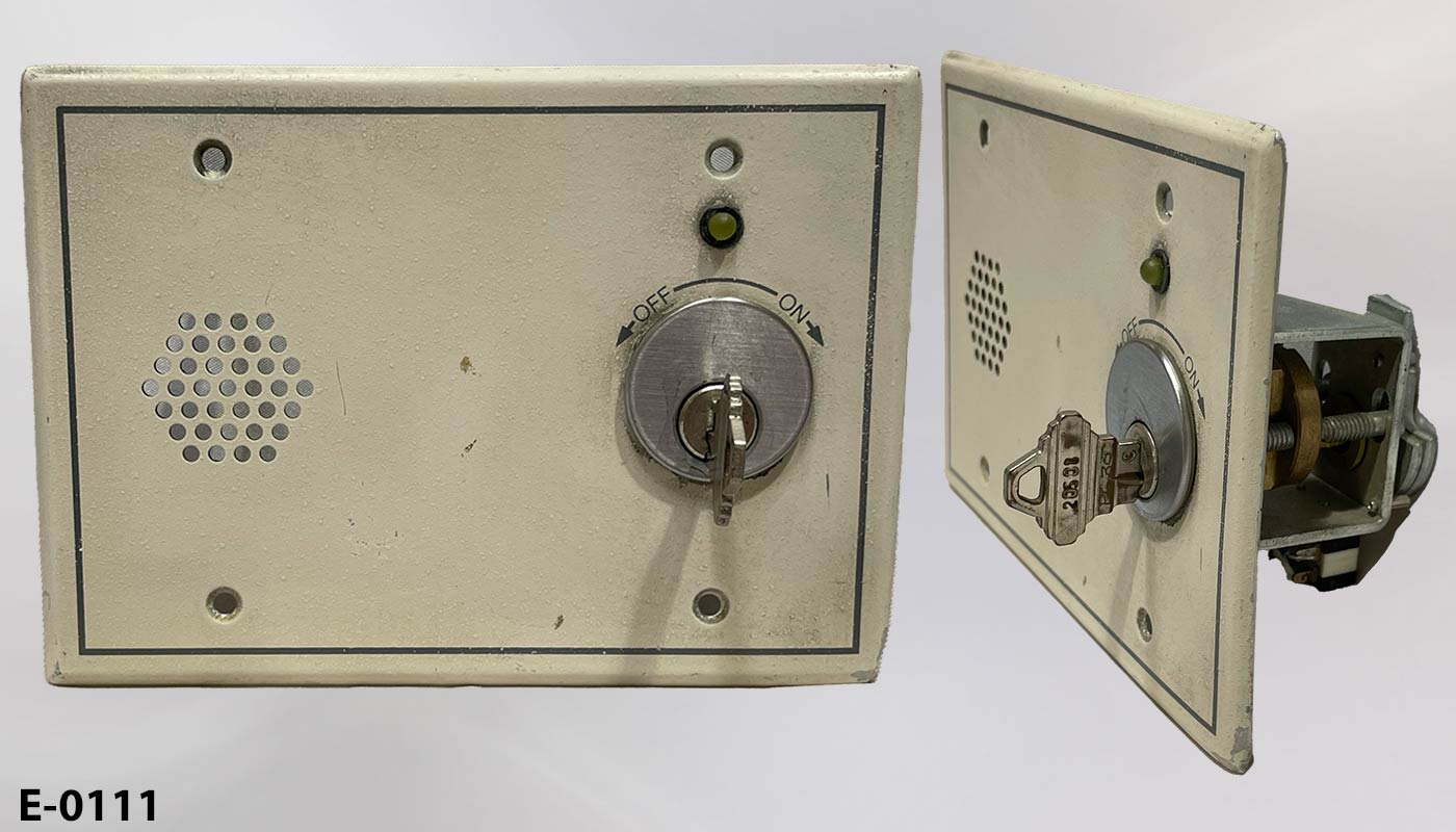 Electronic entry system, stock number E-0111