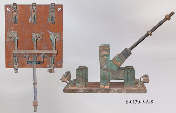 Electric knife blade switch, stock number E-0130