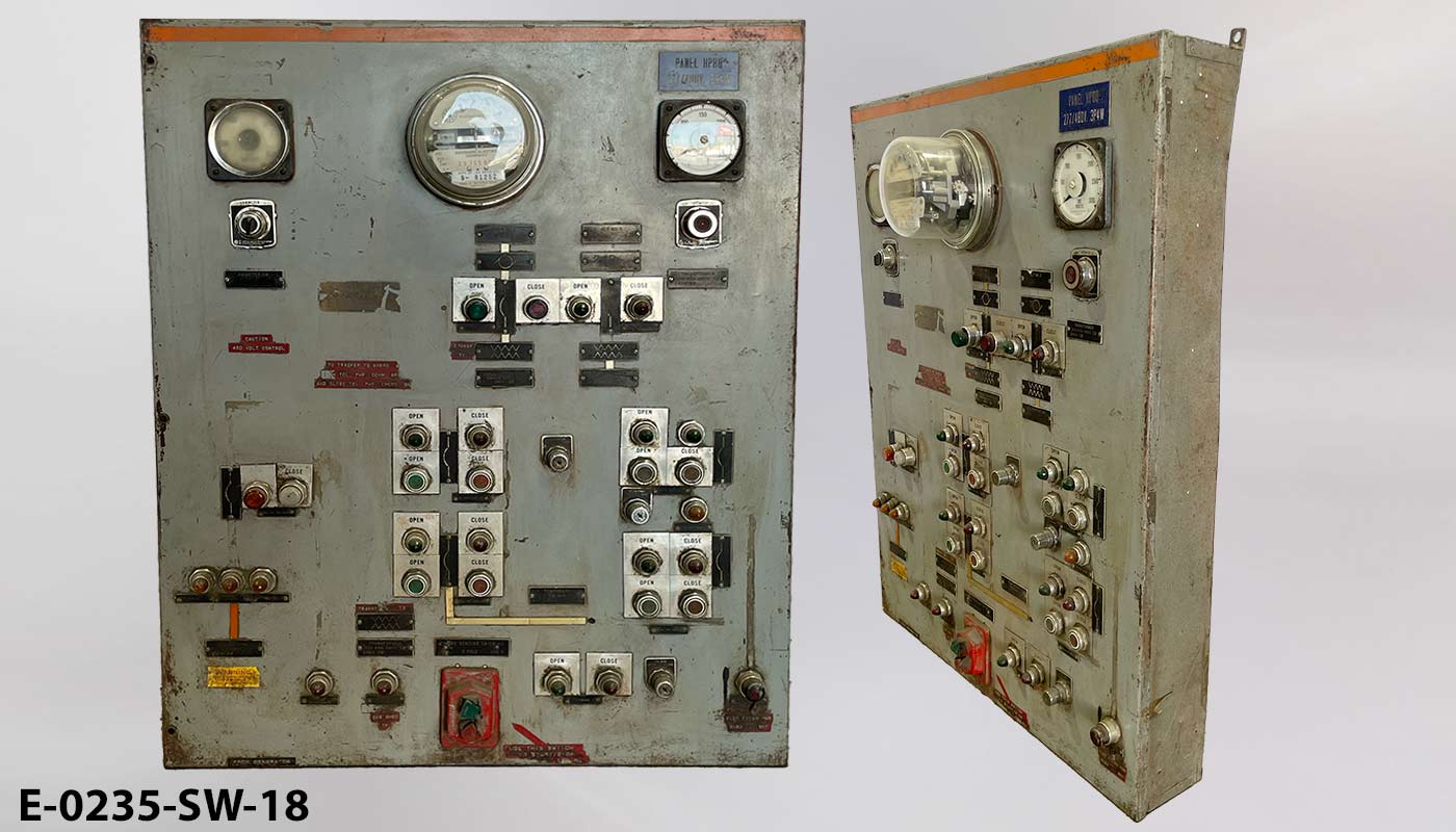 Electronic control panel, stock number E-0235