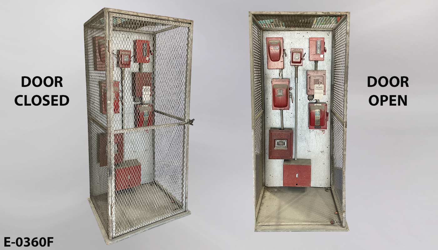 Expanded metal enclosure, stock number E-0360f
