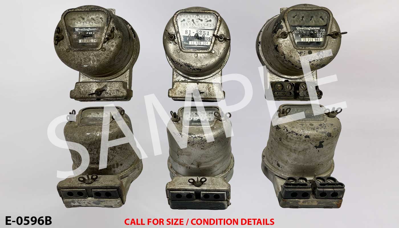 Electric meter, stock number E-0596b