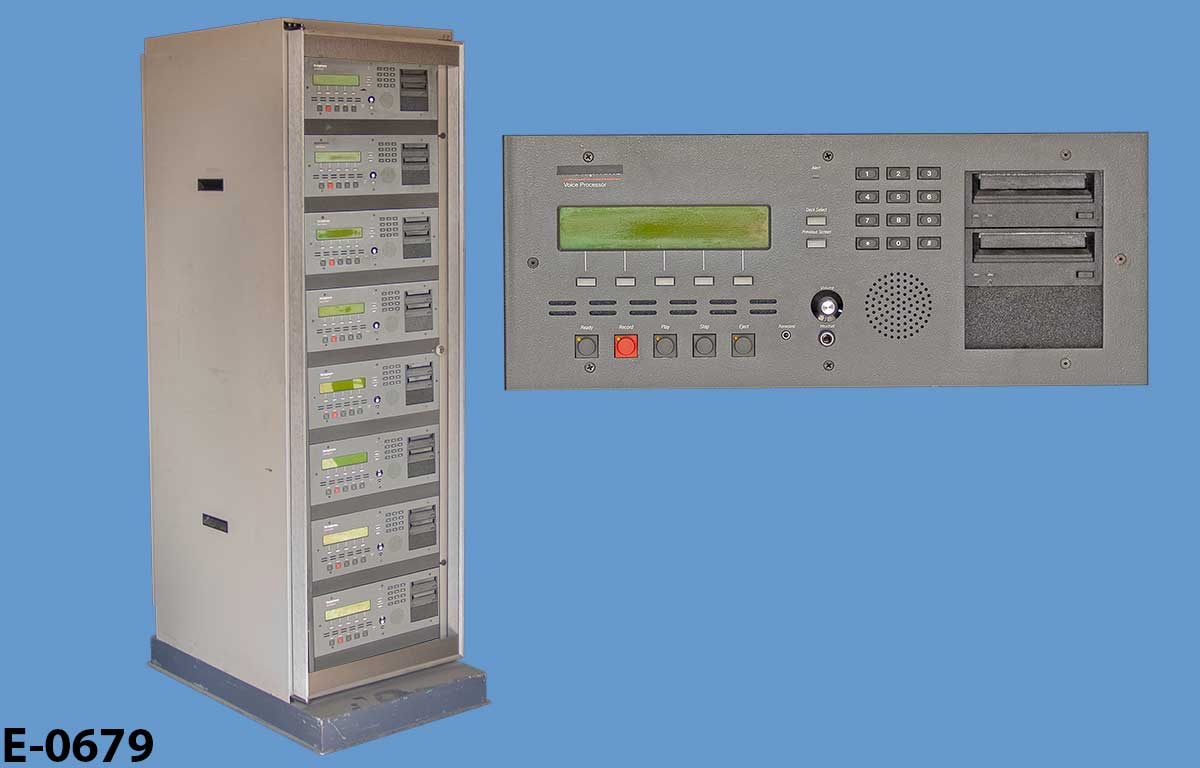 Electronic server rack tower, stock number E-0679