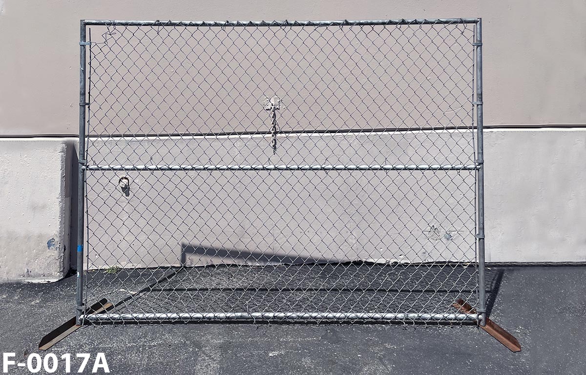 Chainlink fence, stock number F-0017a