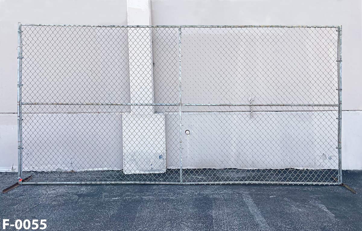 Chainlink fence, stock number F-0055