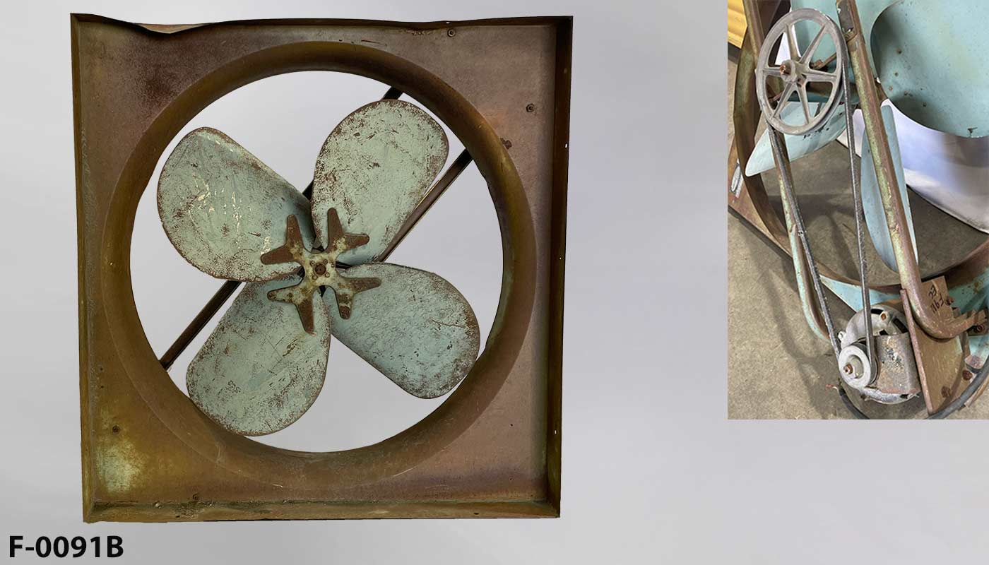 Exhaust fan, stock number F-0091b