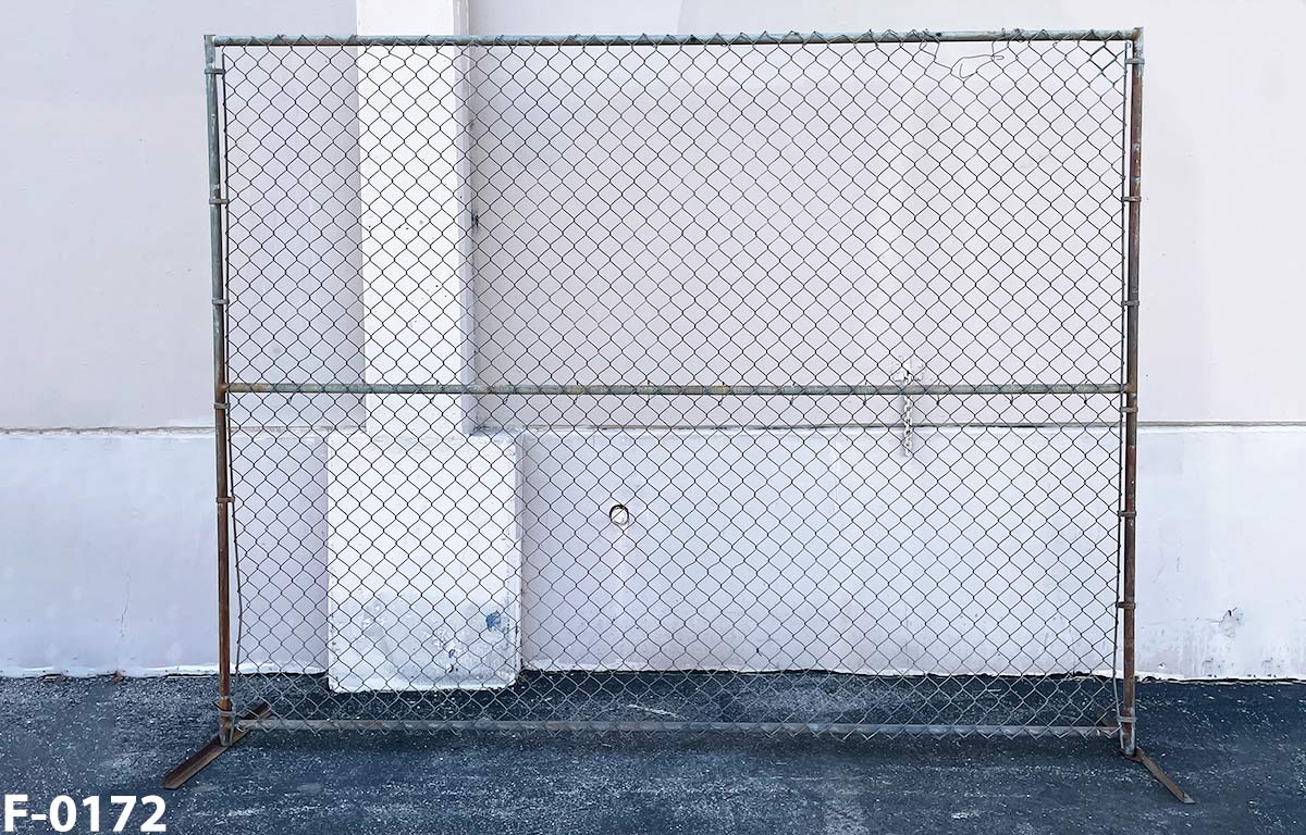 Chainlink fence, stock number F-0172