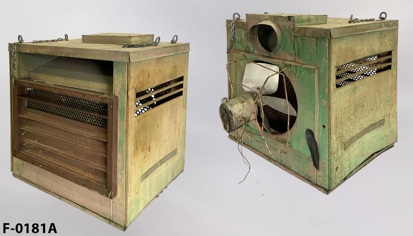 Heater, stock number F-0181a
