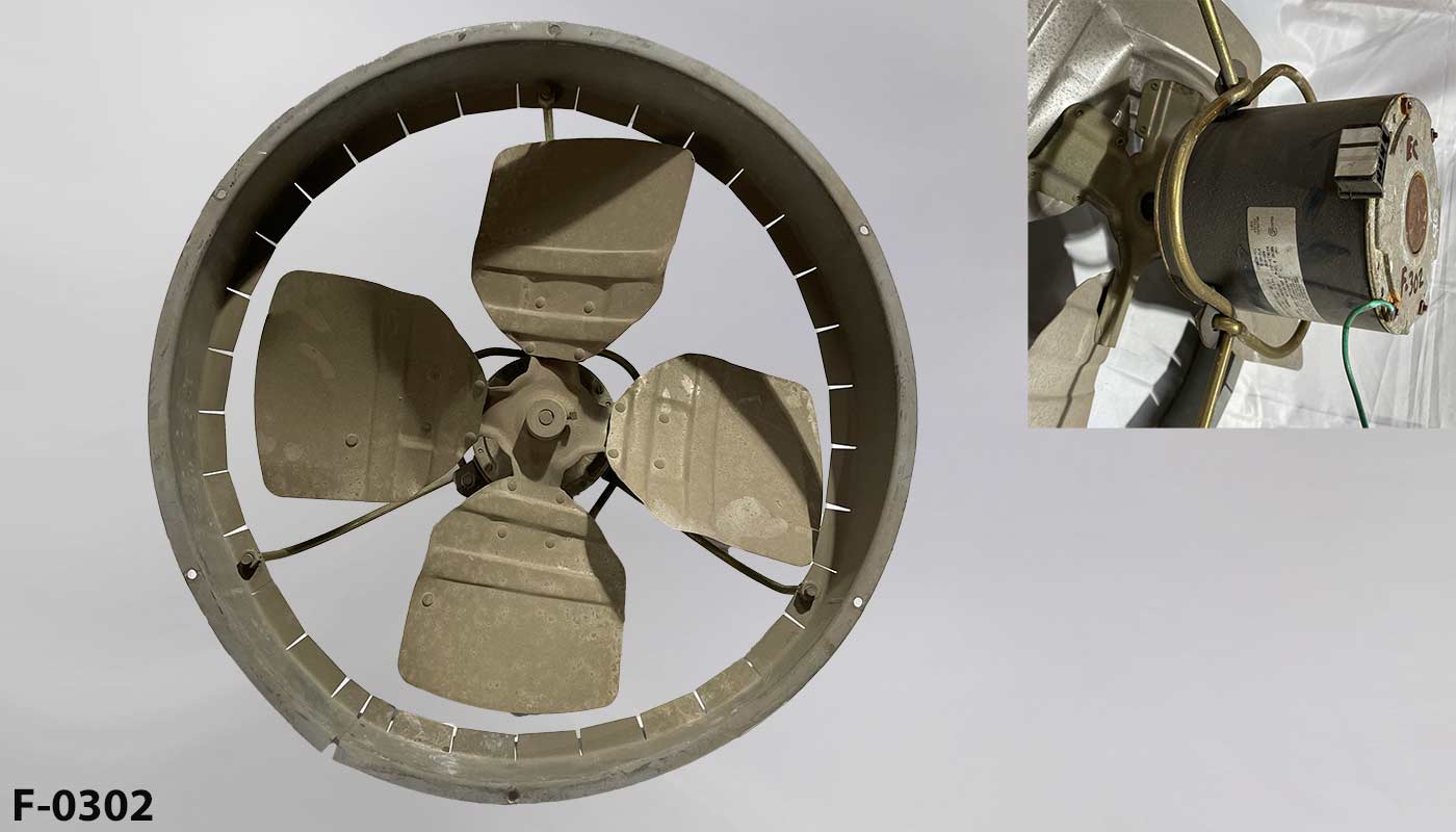 Exhaust fan, stock number F-0302