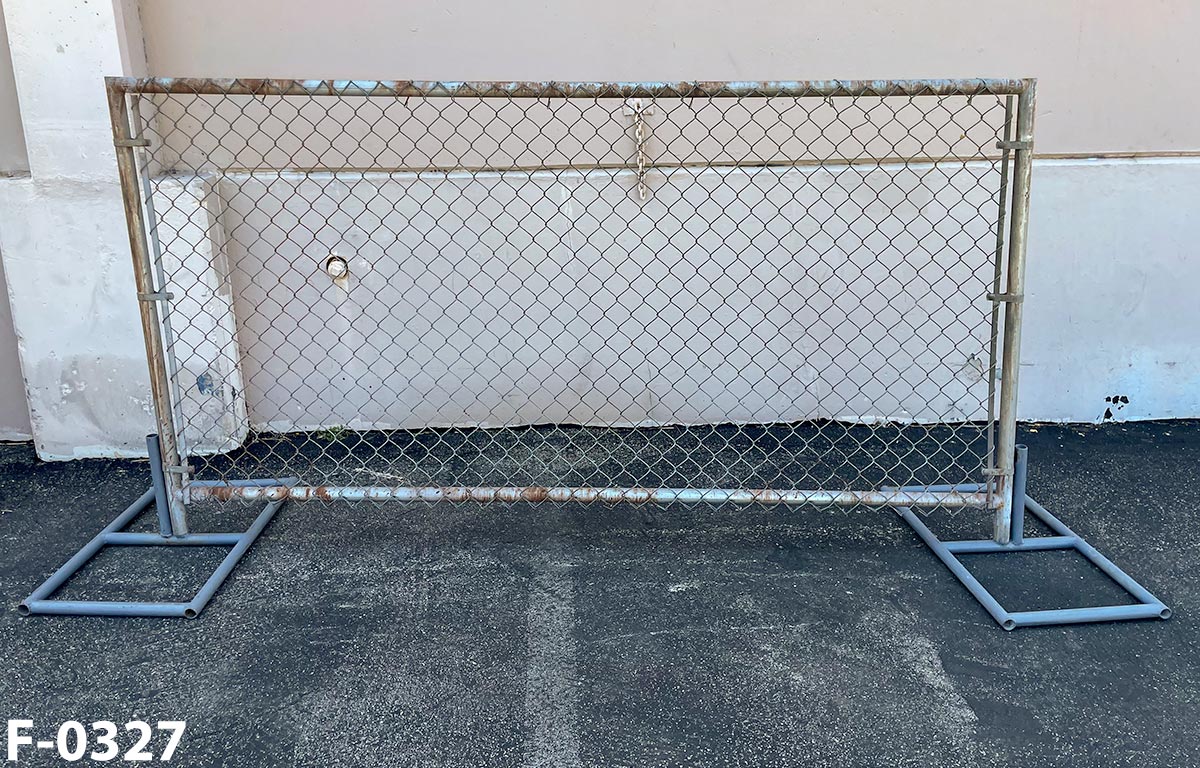 Chainlink fence, stock number F-0327