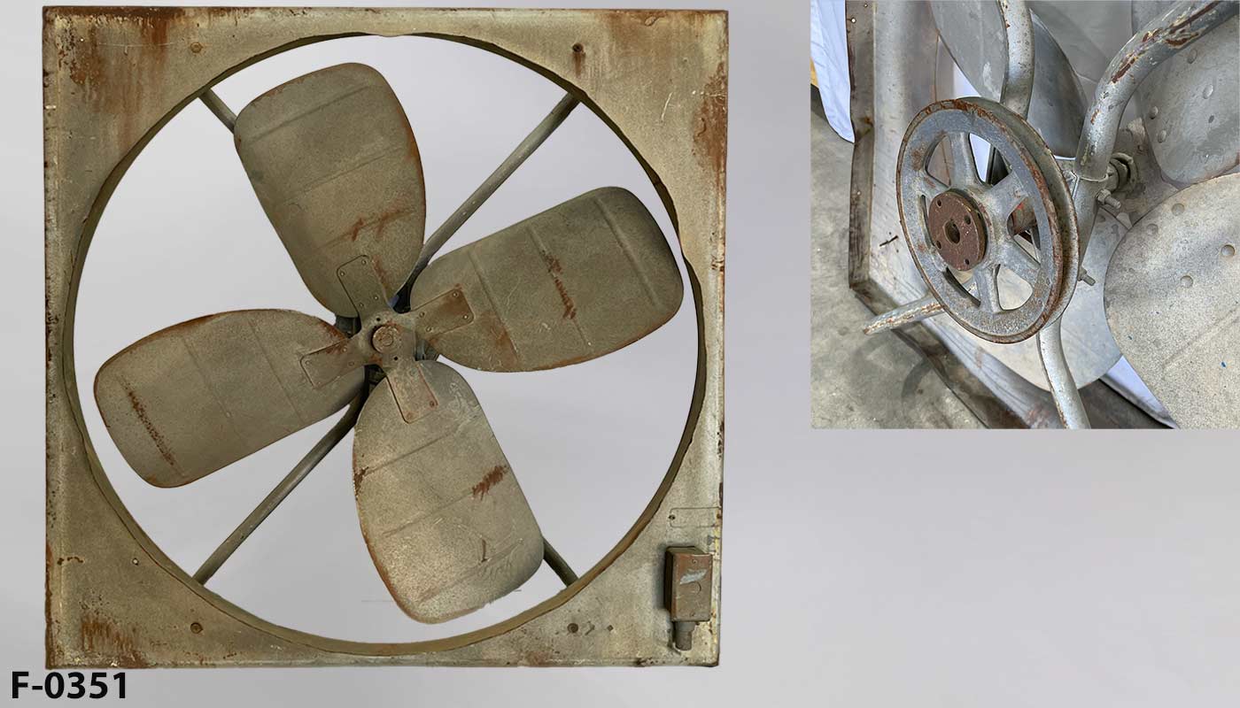 Exhaust fan, stock number F-0351