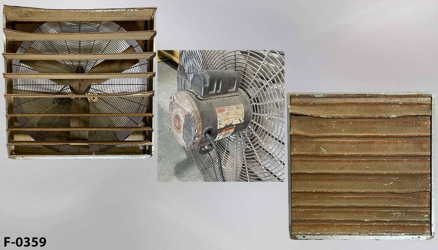 Exhaust fan, stock number F-0359