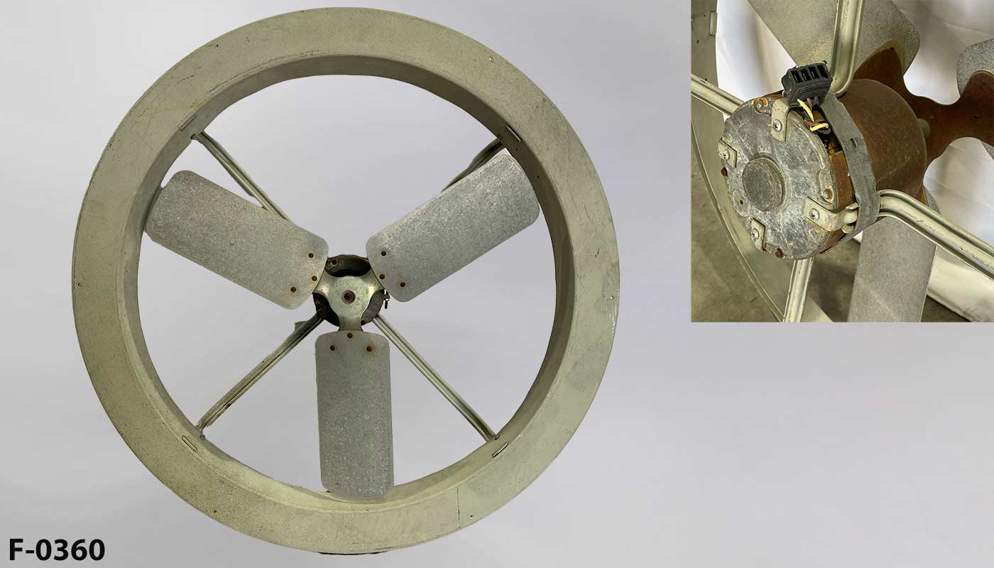 Exhaust fan, stock number F-0360