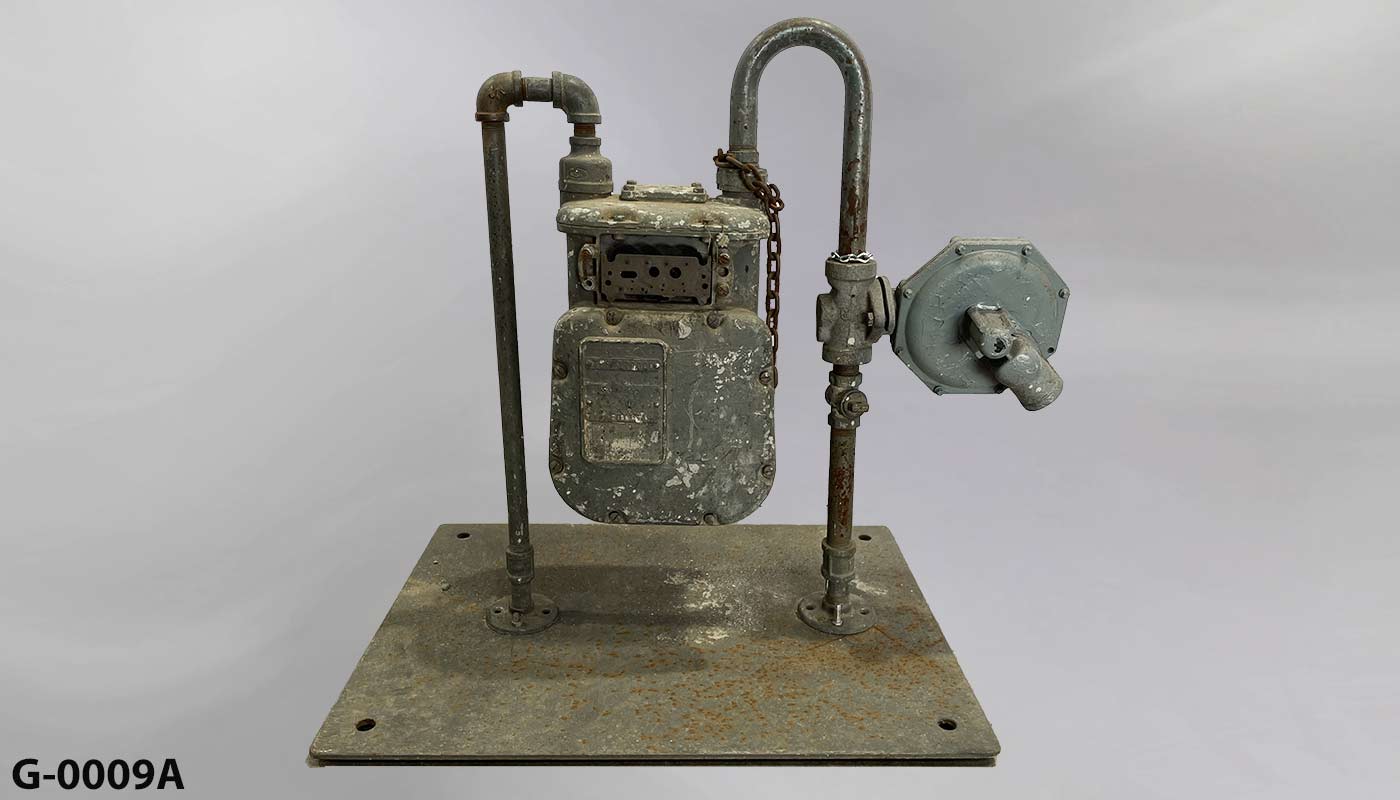 Gas meter, stock number G-0009a