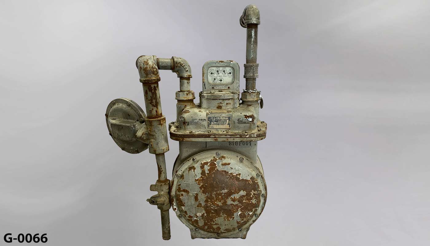 Gas meter, stock number G-0066