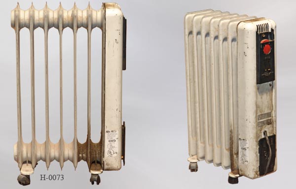 Heater/radiator, stock number H-0073