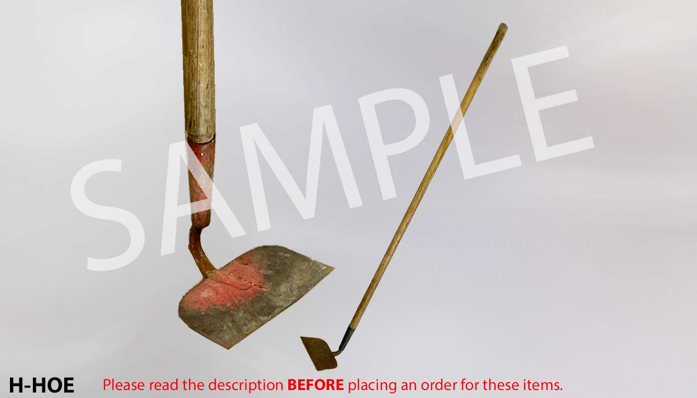 Hoe, stock number H-hoe