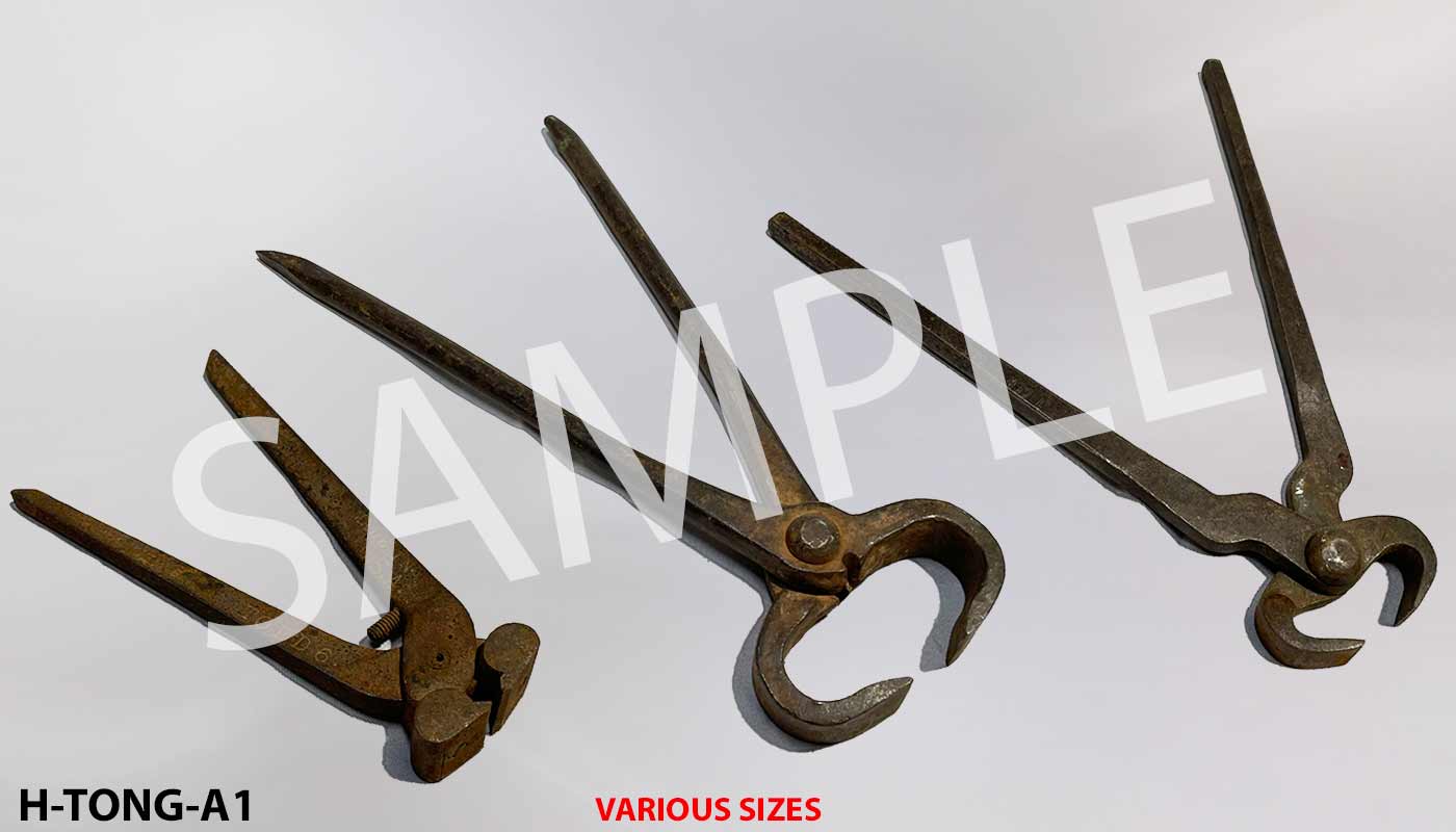 Tongs, stock number H-tong-a
