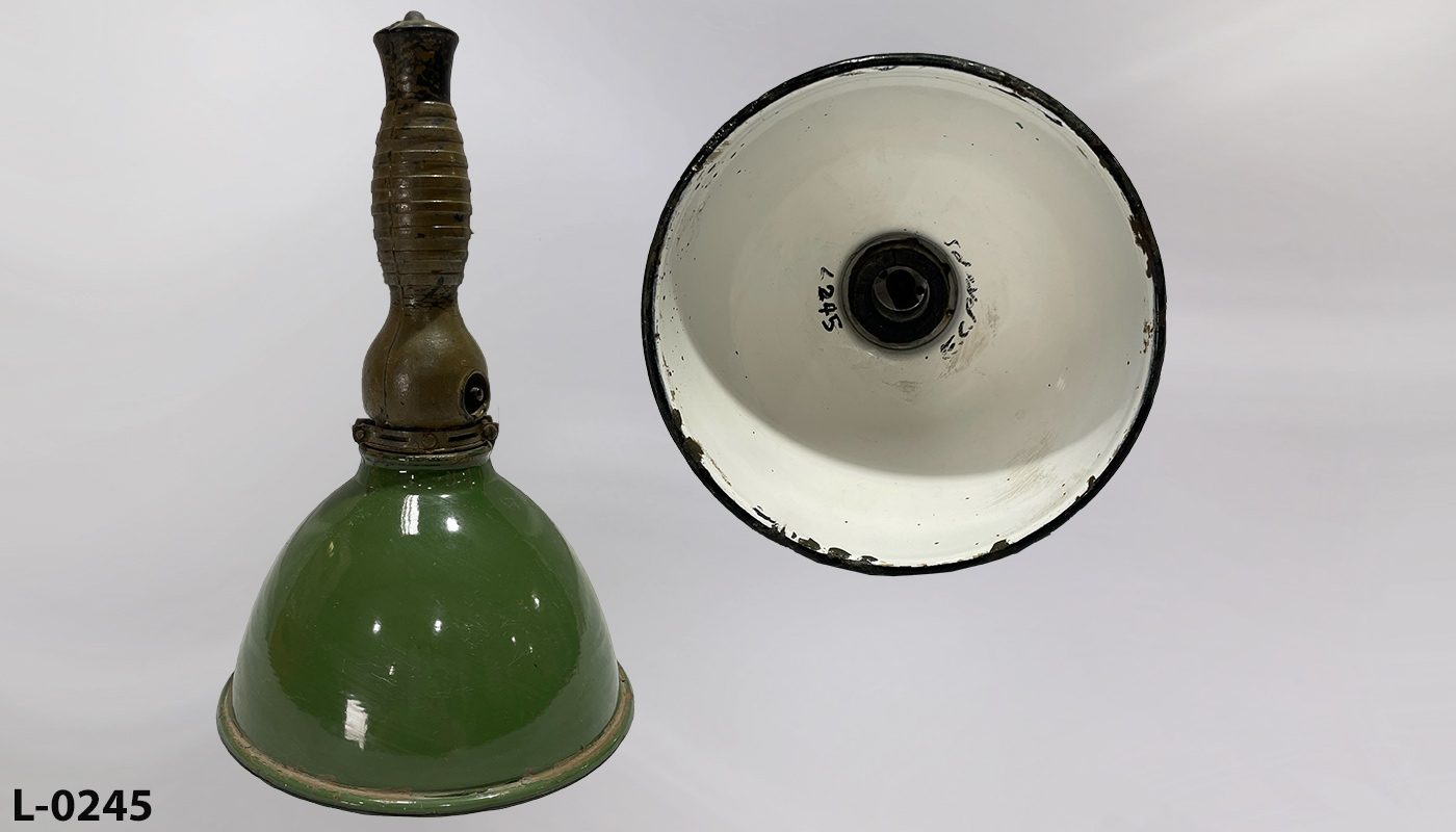 Drop light, stock number L-0245