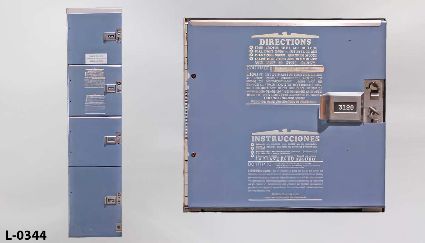 Locker, stock number L-0344