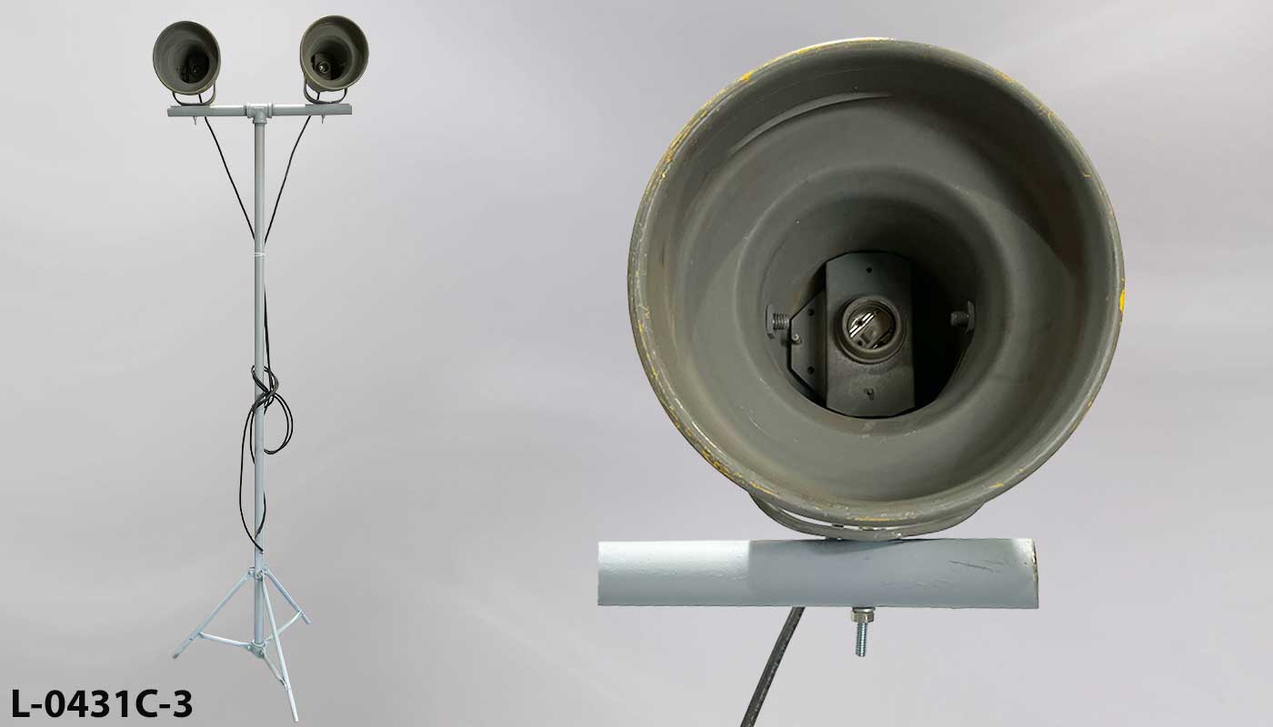 Light, work light, floor stand, incandescent, dual spot, another photo