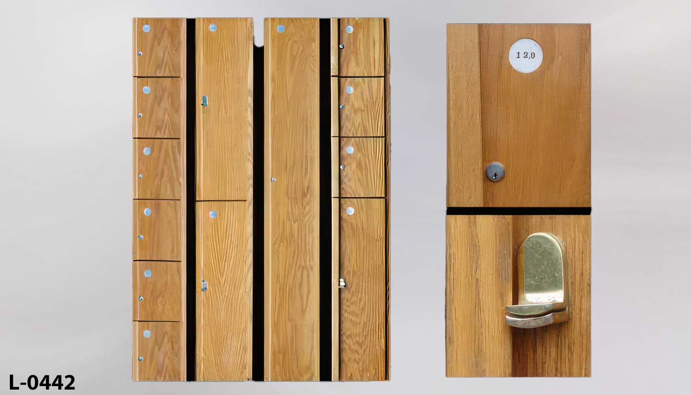 Locker, stock number L-0442