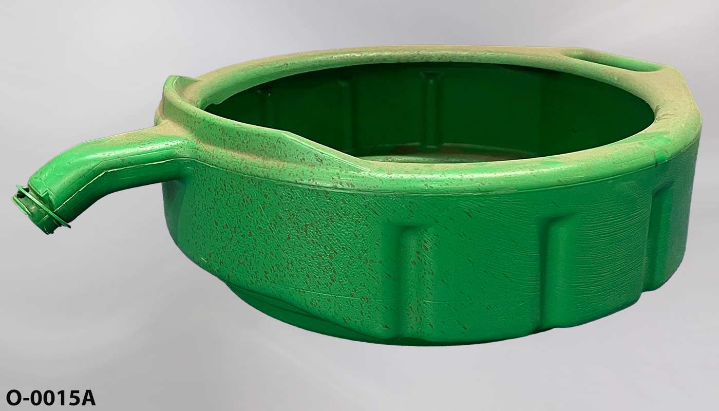 Oil drain pan, stock number O-0015