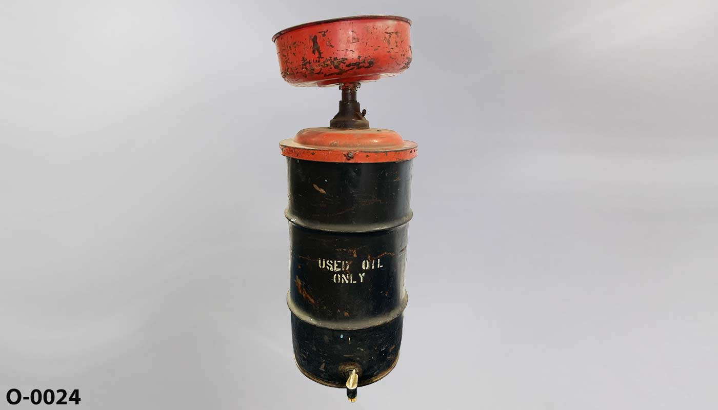 Oil Drain Tank, stock number O-0024