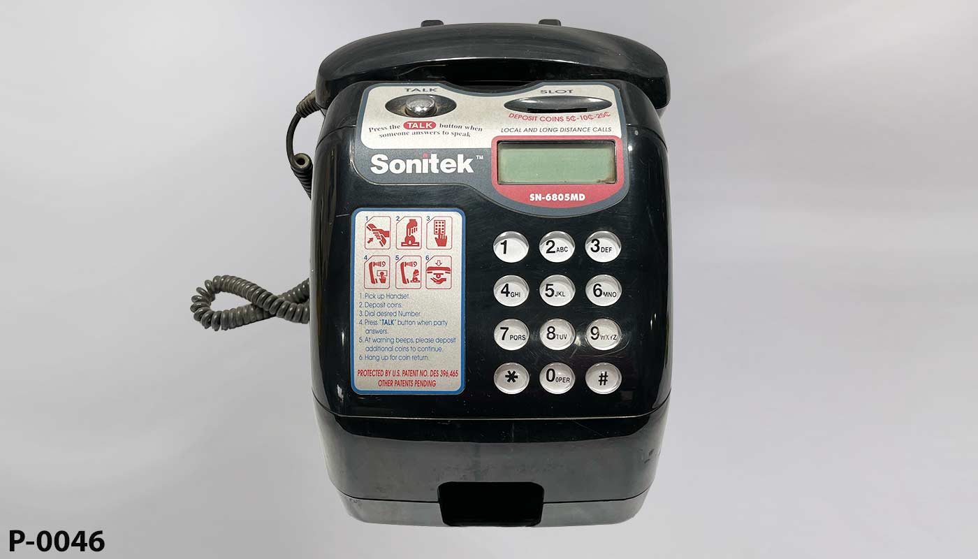 Pay Phone, stock number P-0046