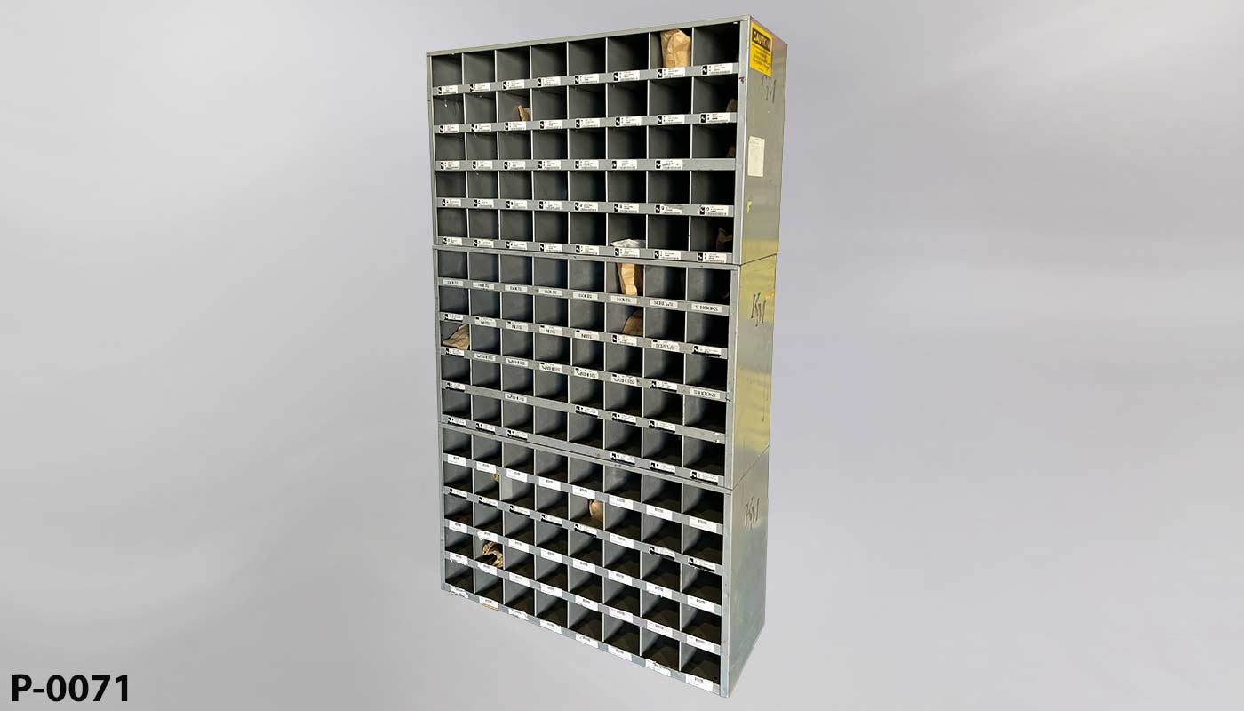 Parts organizer, stock number P-0071