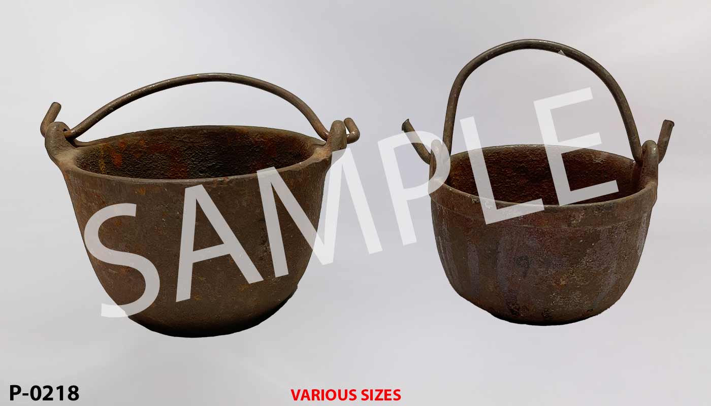 Melting pot, stock number P-0218