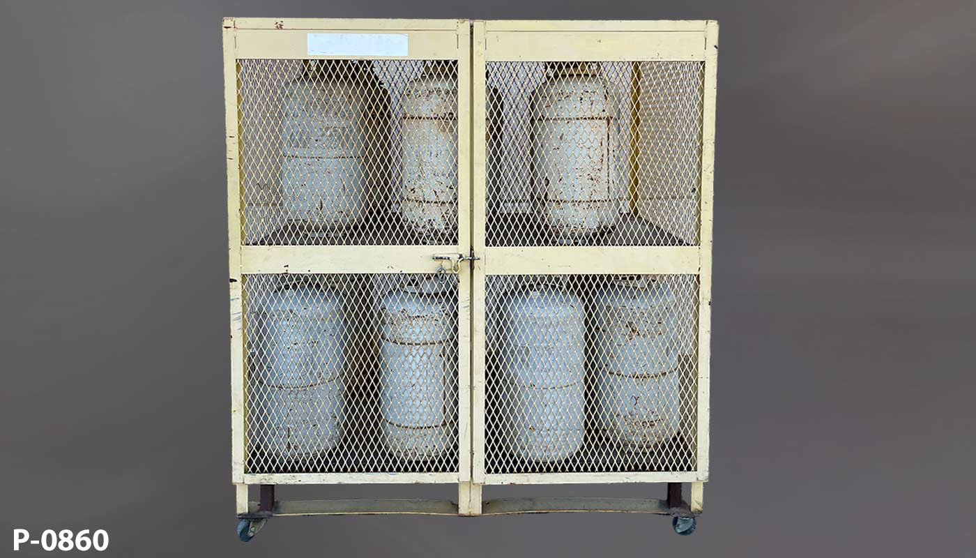 Propane storage rack, stock number P-0860