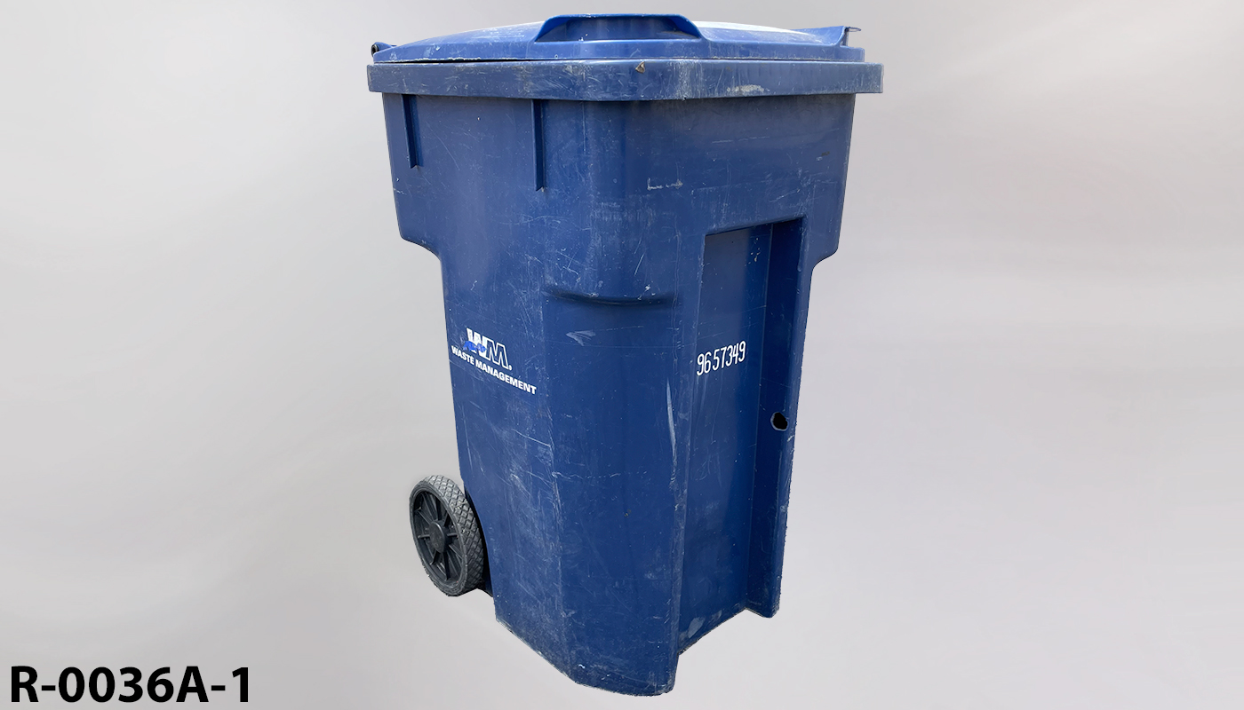 Recycling/Trash bin, stock number R-0036a-1