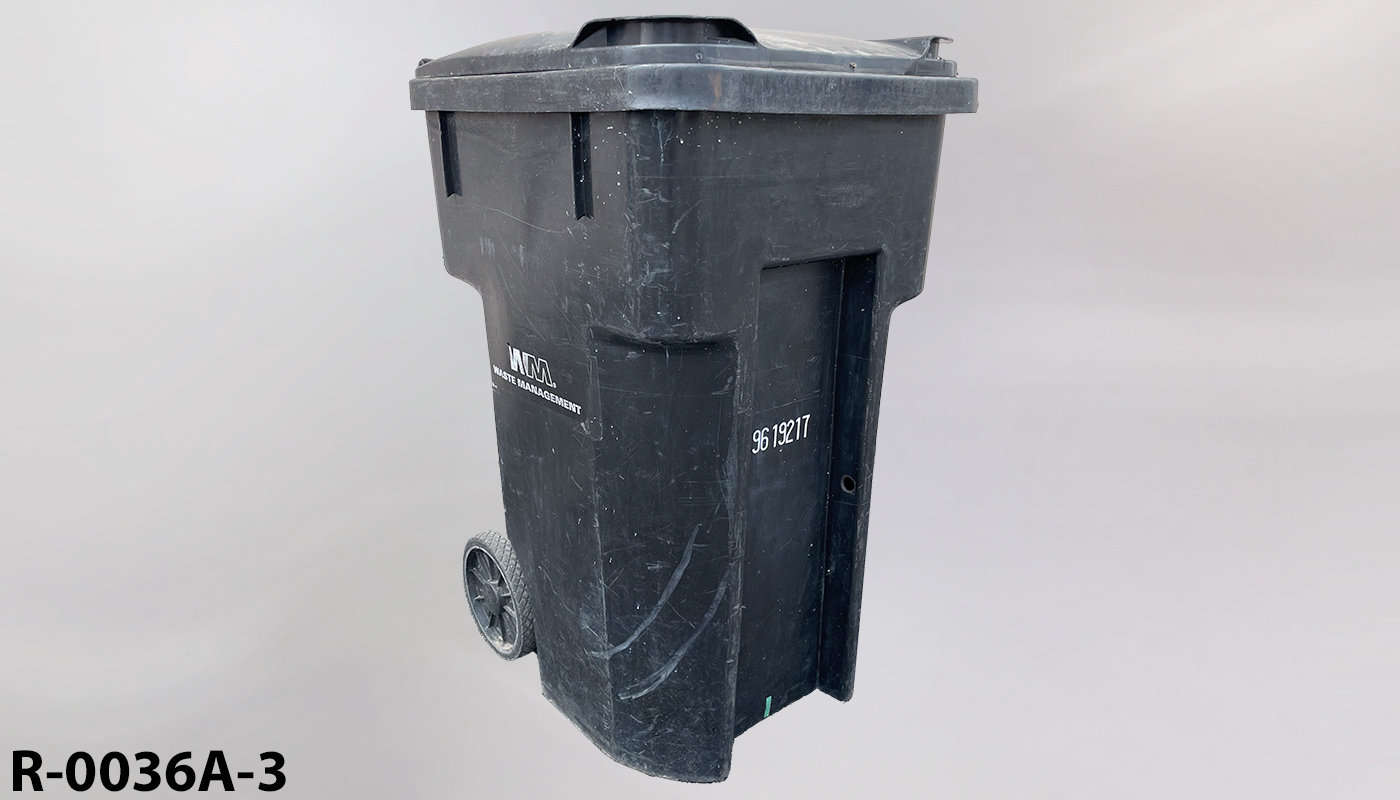 Recycling/Trash bin, stock number R-0036a-3
