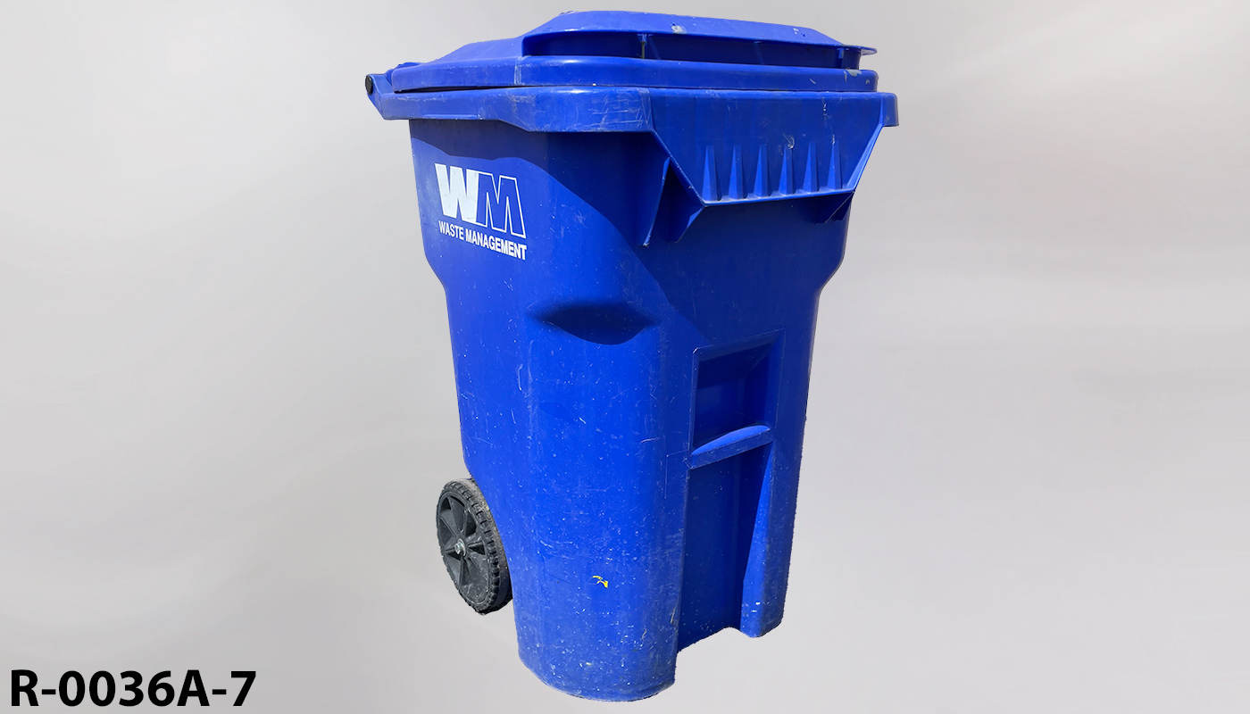 Recycling/Trash bin, stock number R-0036a-7