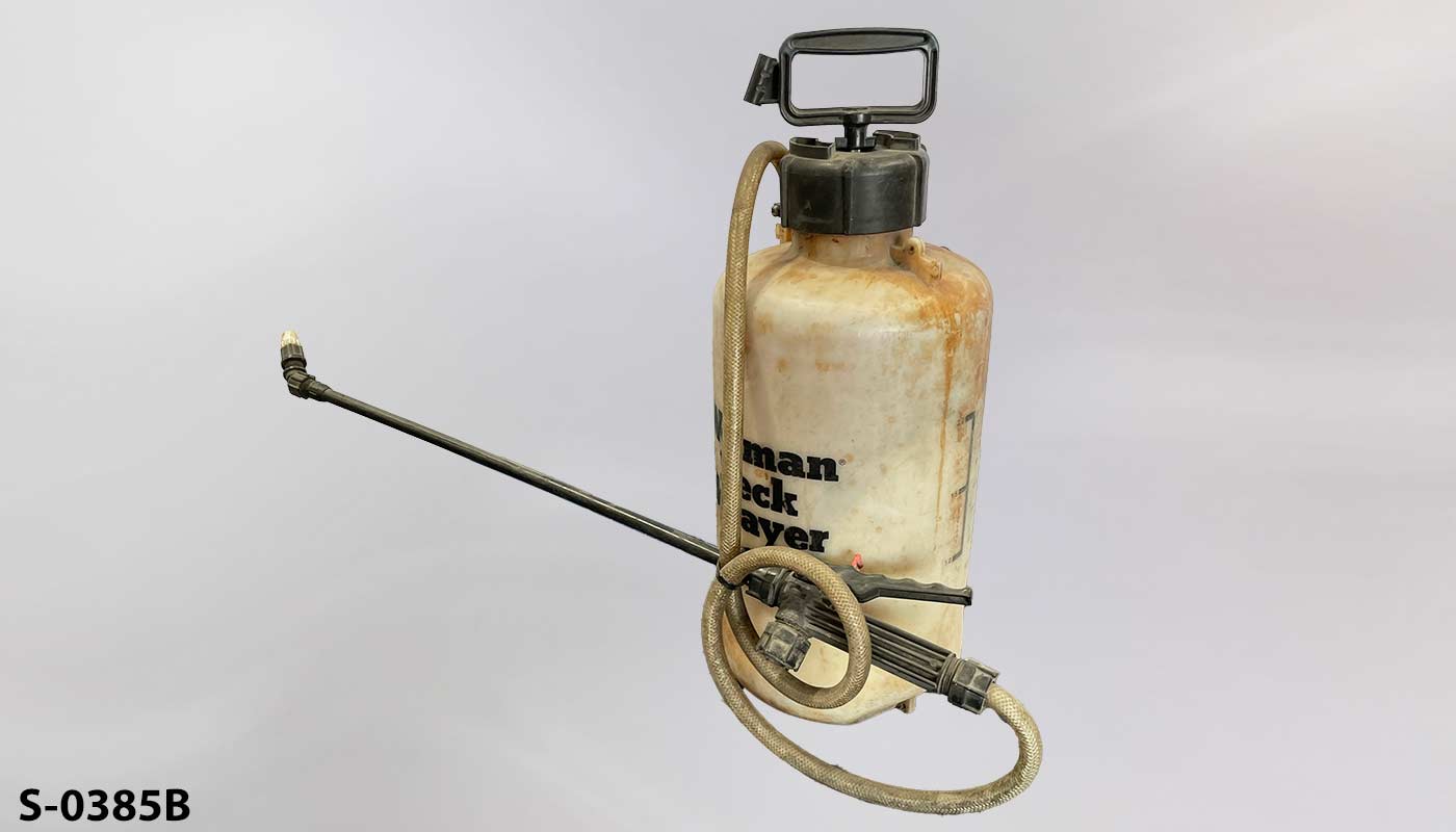 Spray canister, stock number S-0385b