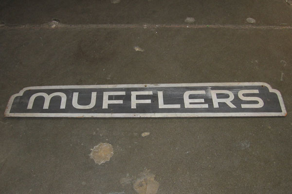 Sign-Mufflers, stock number S-0768