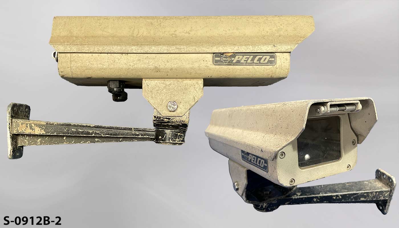 Security Camera, small, w/ plexiglass front, and mounting, another photo