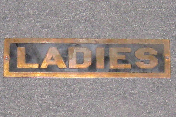 Sign-Ladies, stock number S-0915