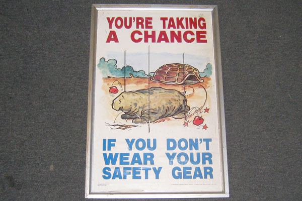 Sign-You're Taking A Chance..., stock number S-0939A