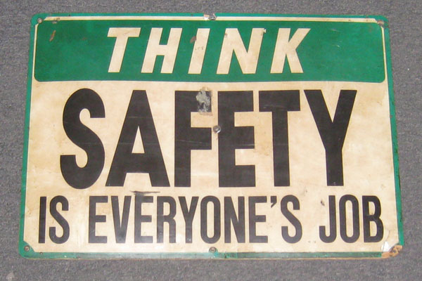 Sign-Think Safety Is Everyone's Job, stock number S-0985