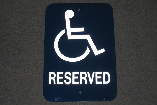 Sign-Reserved, stock number S-1255
