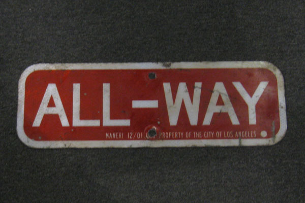 Sign-All Way, stock number S-1451