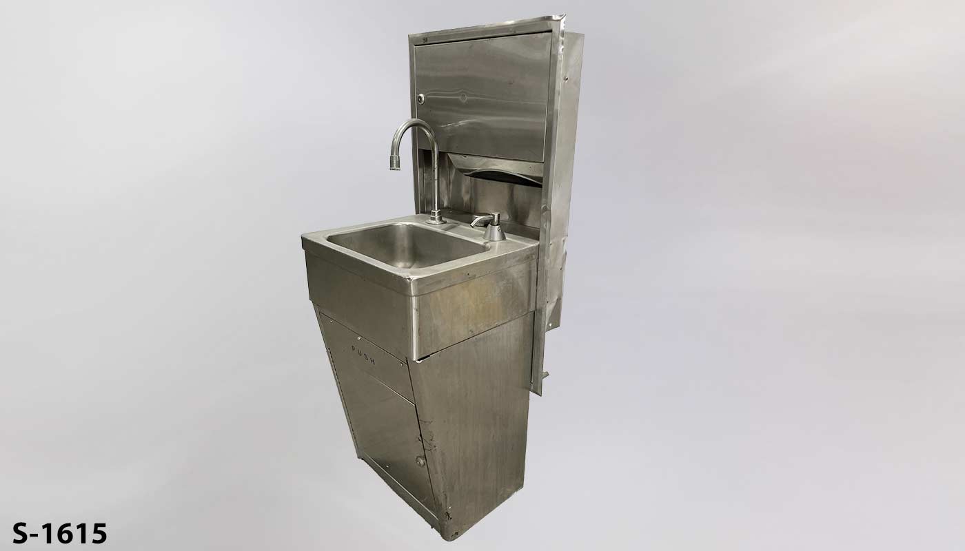 Sink/towel/soap dispenser, stock number S-1615