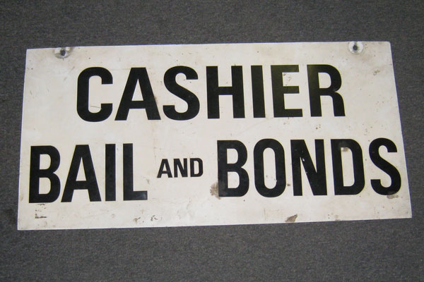 Sign-Cashier, stock number S-1923
