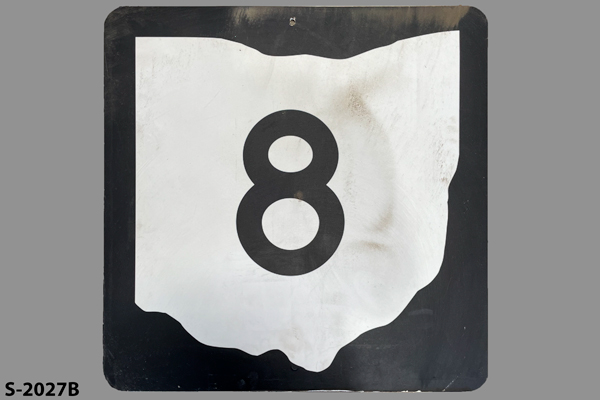 Sign-Ohio shape, stock number S-2027b