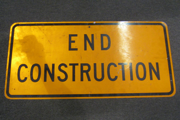 Sign-End Construction, stock number S-2135