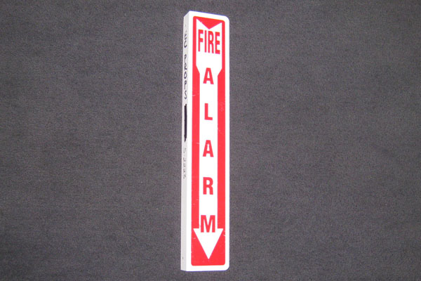 Sign-Fire Alarm, stock number S-2223