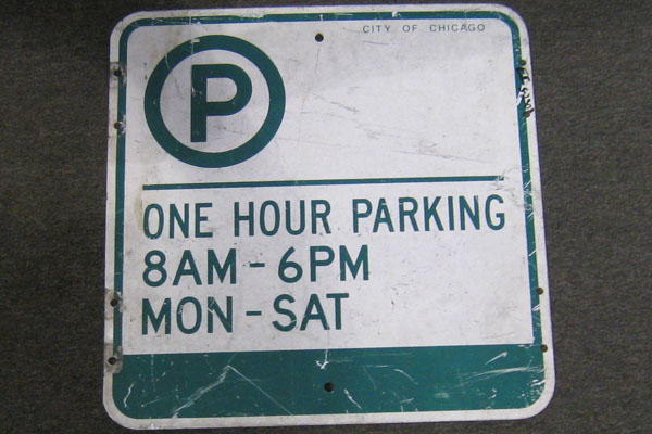 Sign-, stock number S-2303
